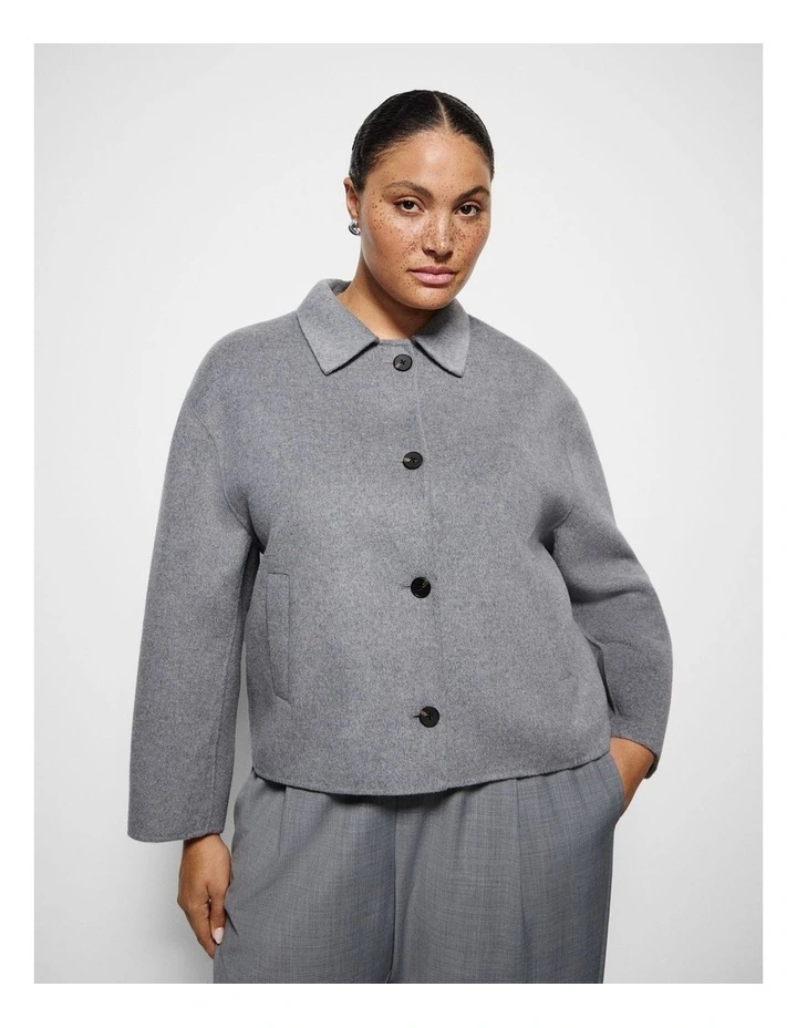 Hailey Jacket in Light Ash Marle image 1
