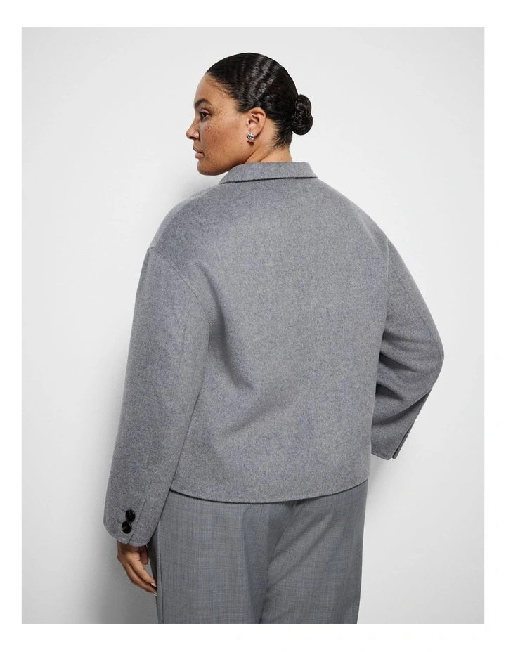 Hailey Jacket in Light Ash Marle image 3