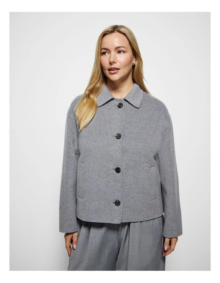 Hailey Jacket in Light Ash Marle image 5