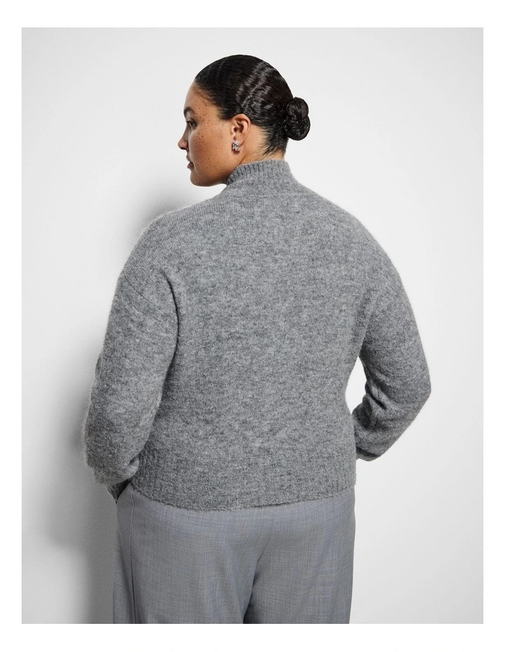 Alex Cardigan in Light Ash Marle image 4