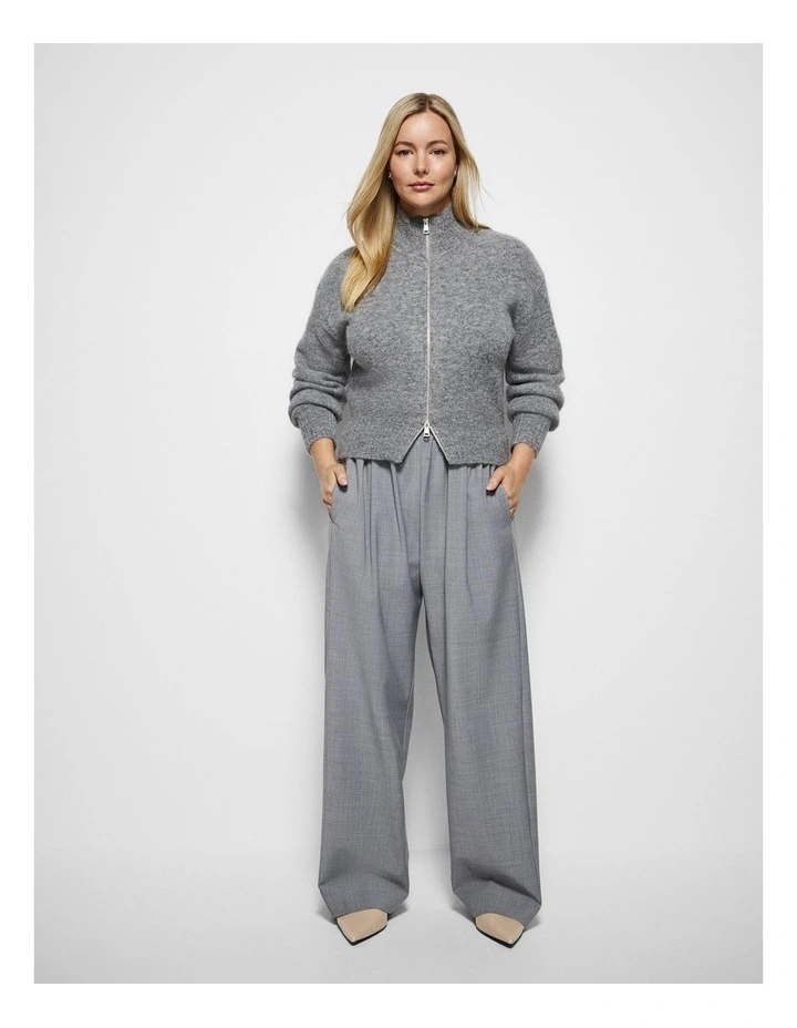 Alex Cardigan in Light Ash Marle image 7