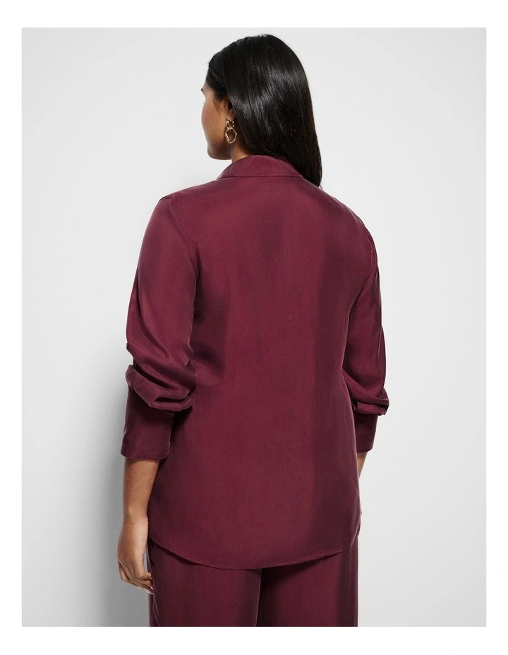Keyla Shirt in Port image 3