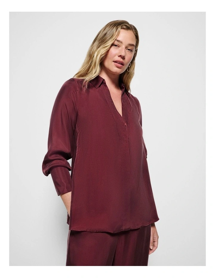 Keyla Shirt in Port image 5