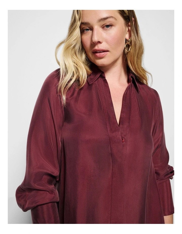 Keyla Shirt in Port image 6