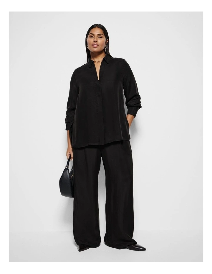 Keyla Shirt in Black image 4