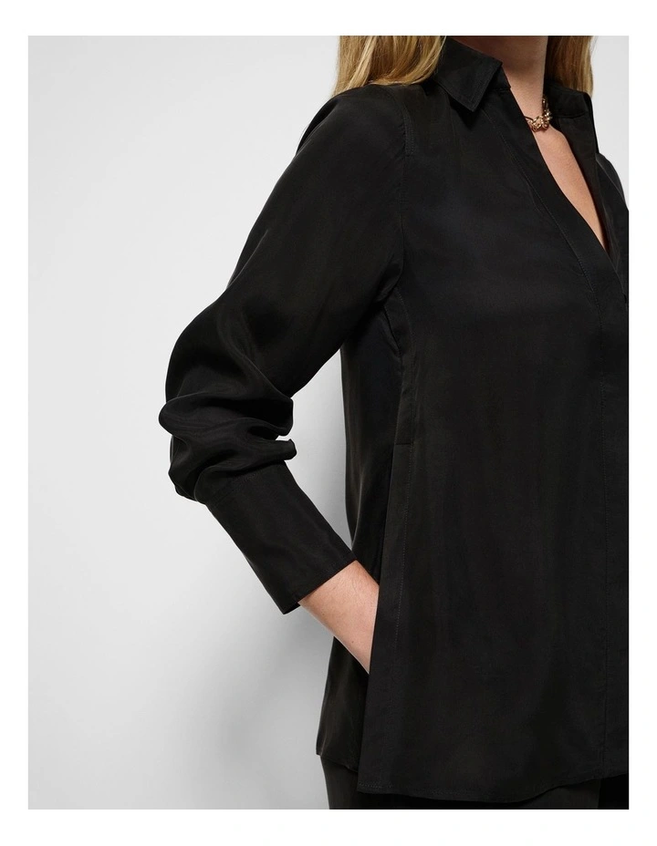 Keyla Shirt in Black image 6