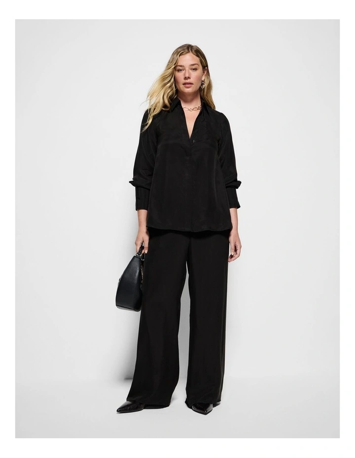 Keyla Shirt in Black image 7