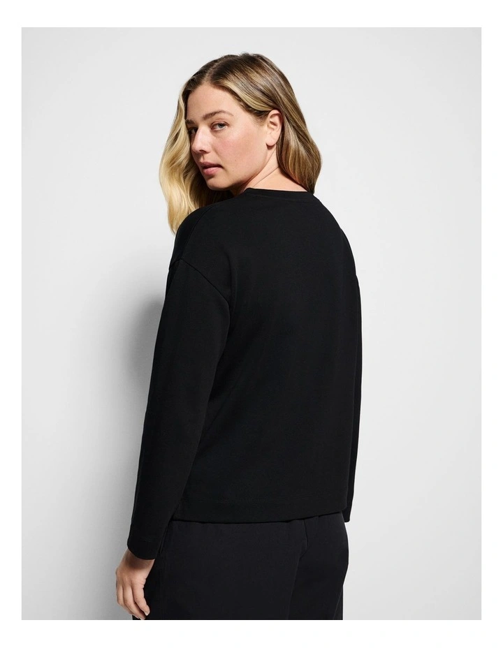 Eloise Top in Black image 6