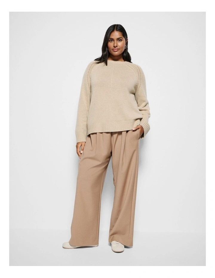 Heather Knit in Macadamia image 4