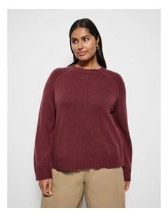 Heather Knit in Port