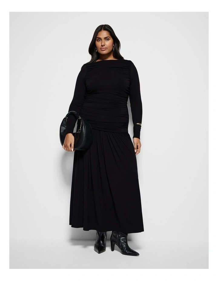 Monique Dress in Black image 4
