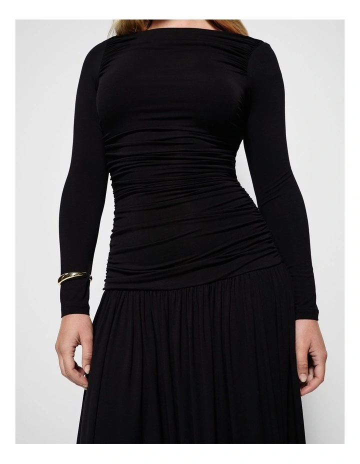 Monique Dress in Black image 6