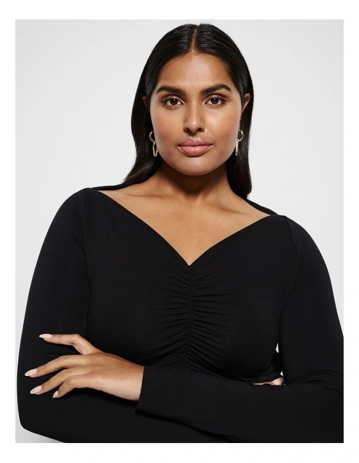 Monique Top in Black image 2