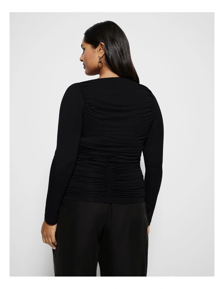 Monique Top in Black image 3