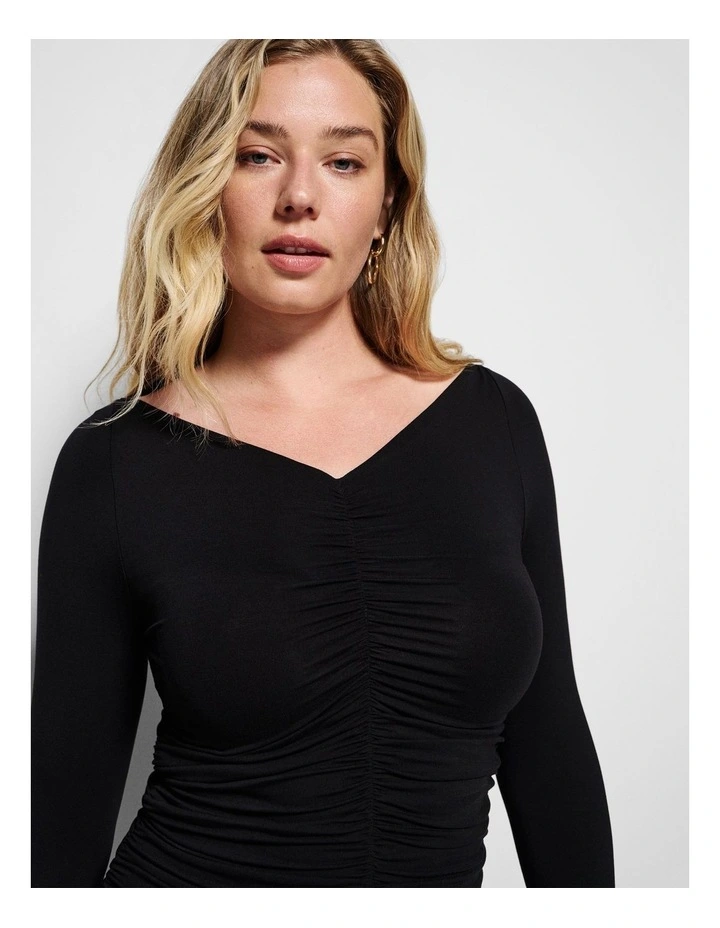 Monique Top in Black image 6