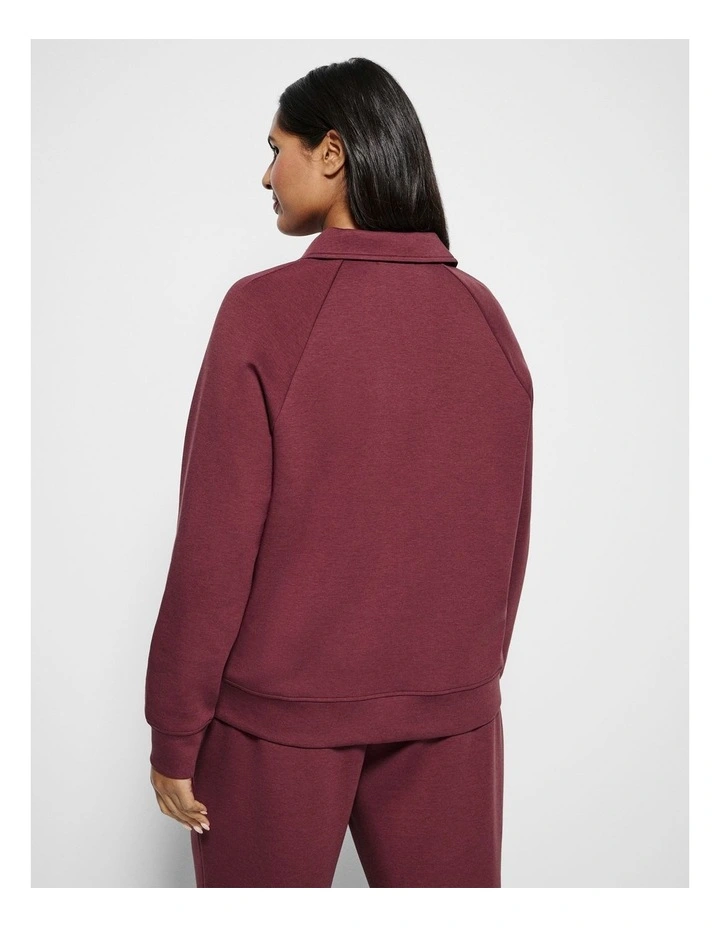 Kerry Sweater in Port image 3