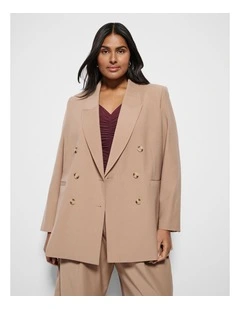 Addison Blazer in Macadamia