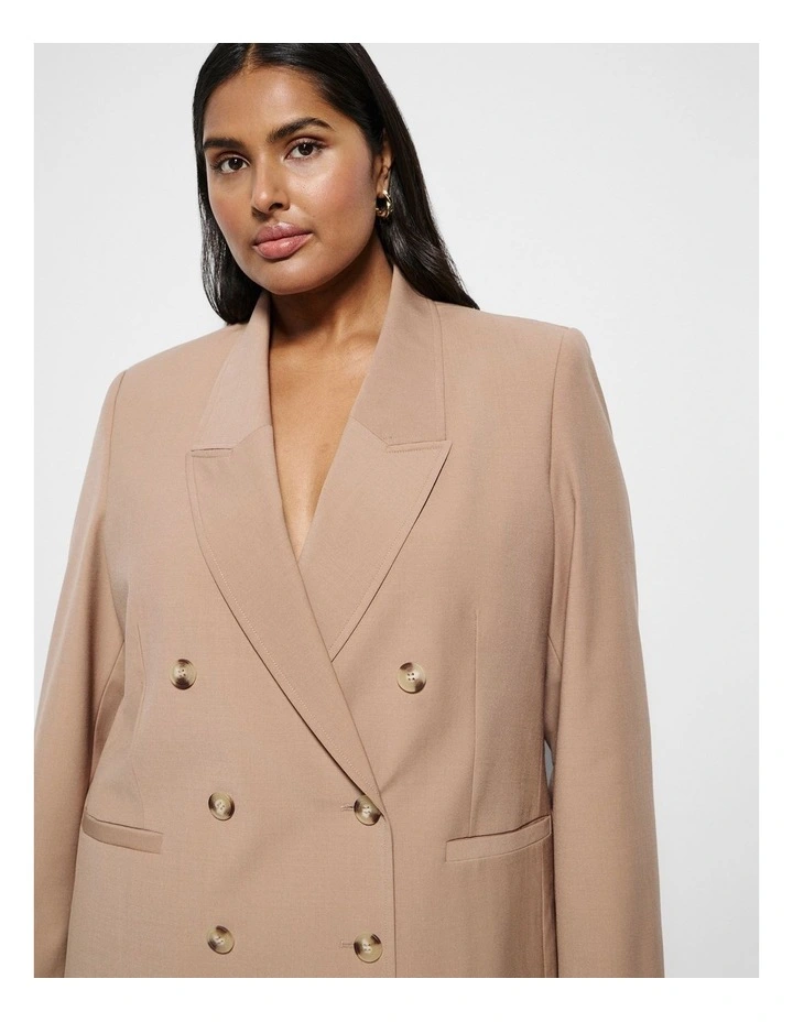 Addison Blazer in Macadamia image 2