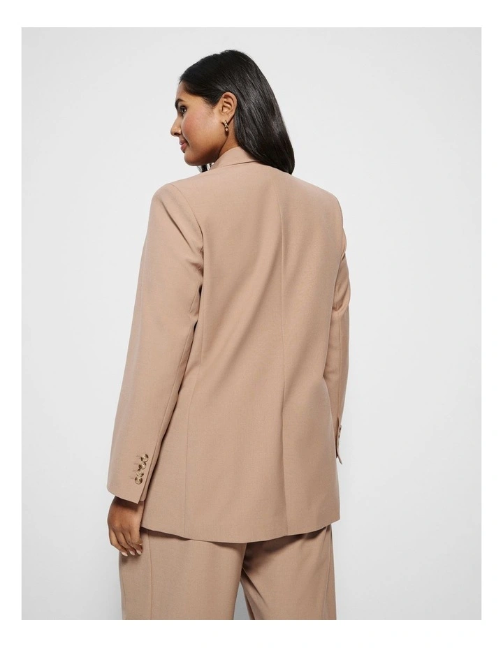 Addison Blazer in Macadamia image 3