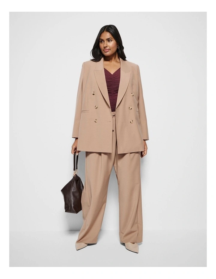 Addison Blazer in Macadamia image 4