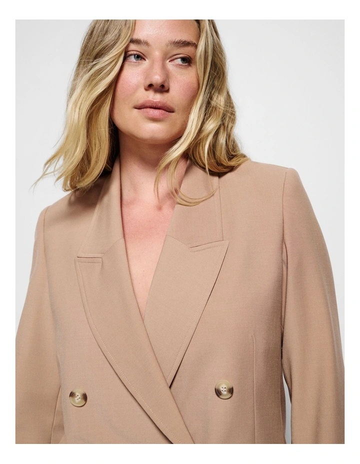 Addison Blazer in Macadamia image 6