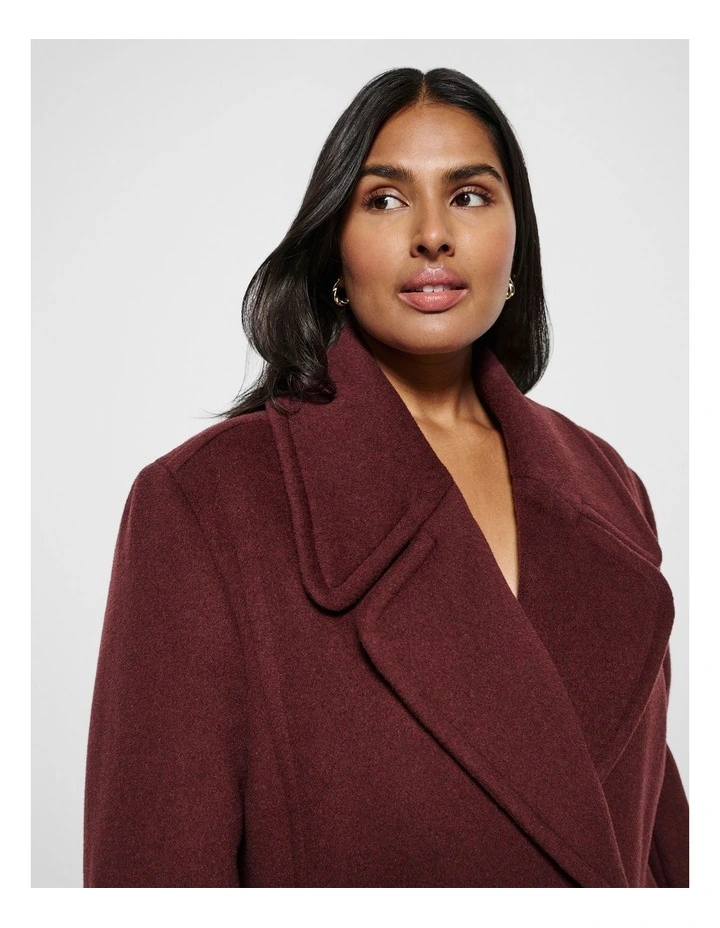 Bonnie Coat in Port image 2