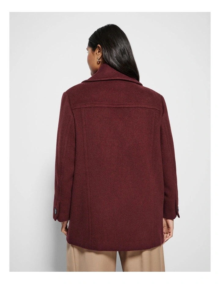Bonnie Coat in Port image 3
