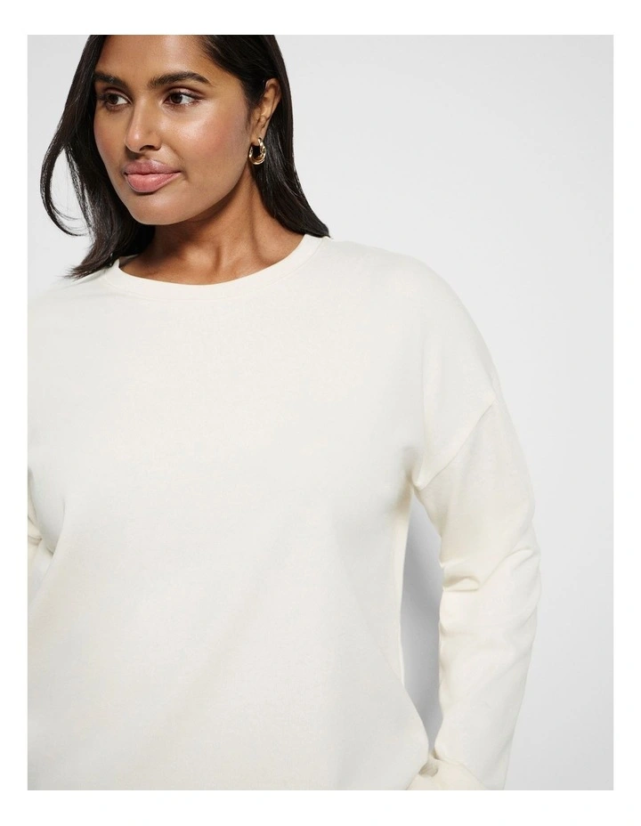Eloise Top in Winter White image 2