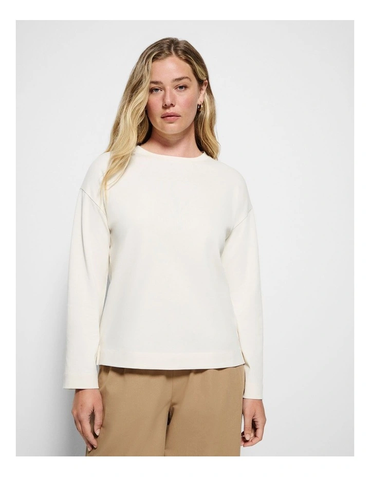 Eloise Top in Winter White image 5