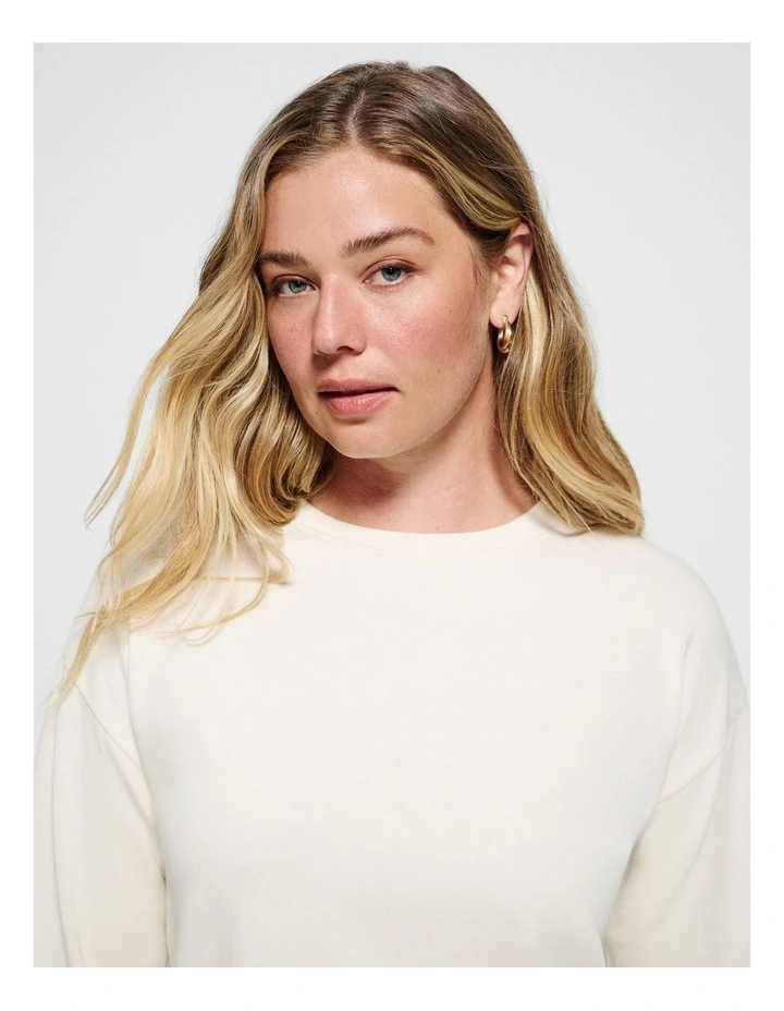 Eloise Top in Winter White image 6