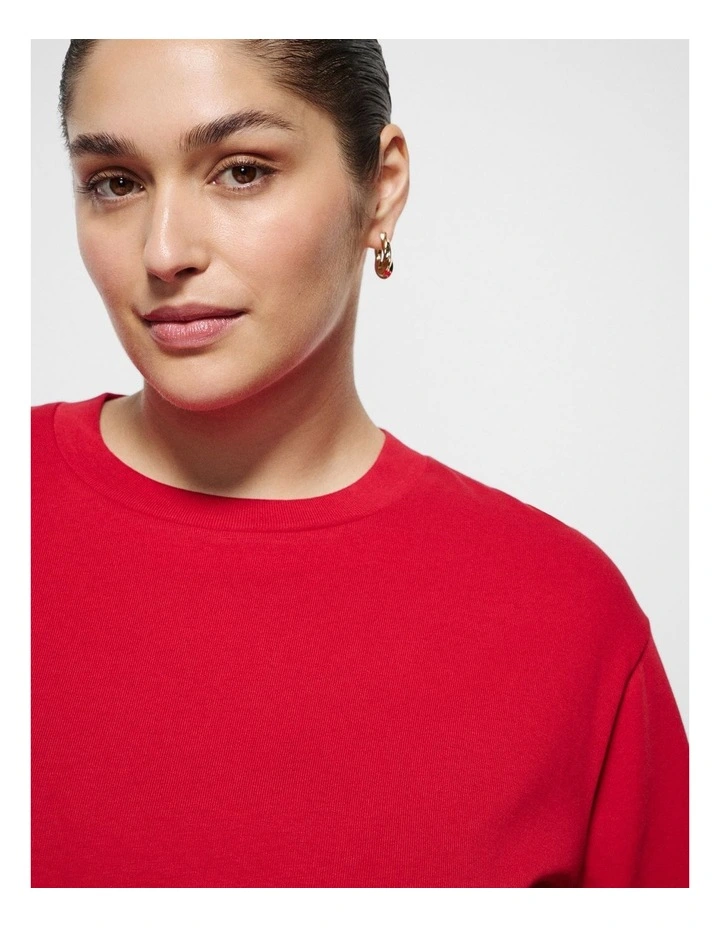 Modern Tee in Rouge image 2