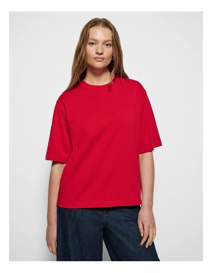 Modern Tee in Rouge image 5