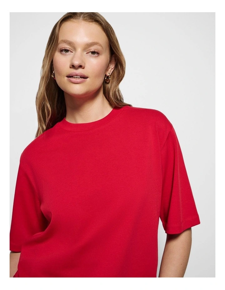 Modern Tee in Rouge image 6