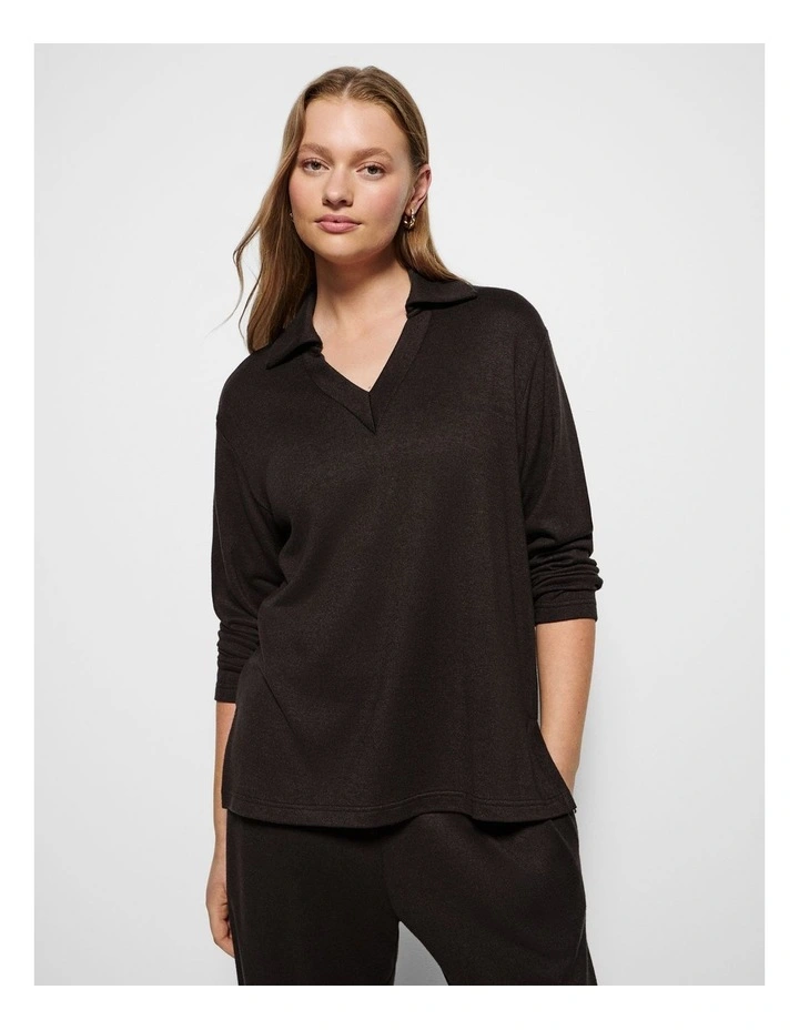 Jasmine Top in Bitter Chocolate image 5