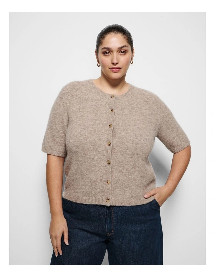 Leanna Cardigan in Rye Marle image 1