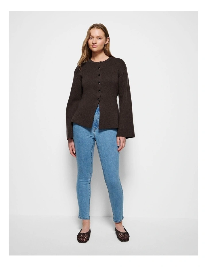 Skinny Leg Jean in Light Blue Wash image 5