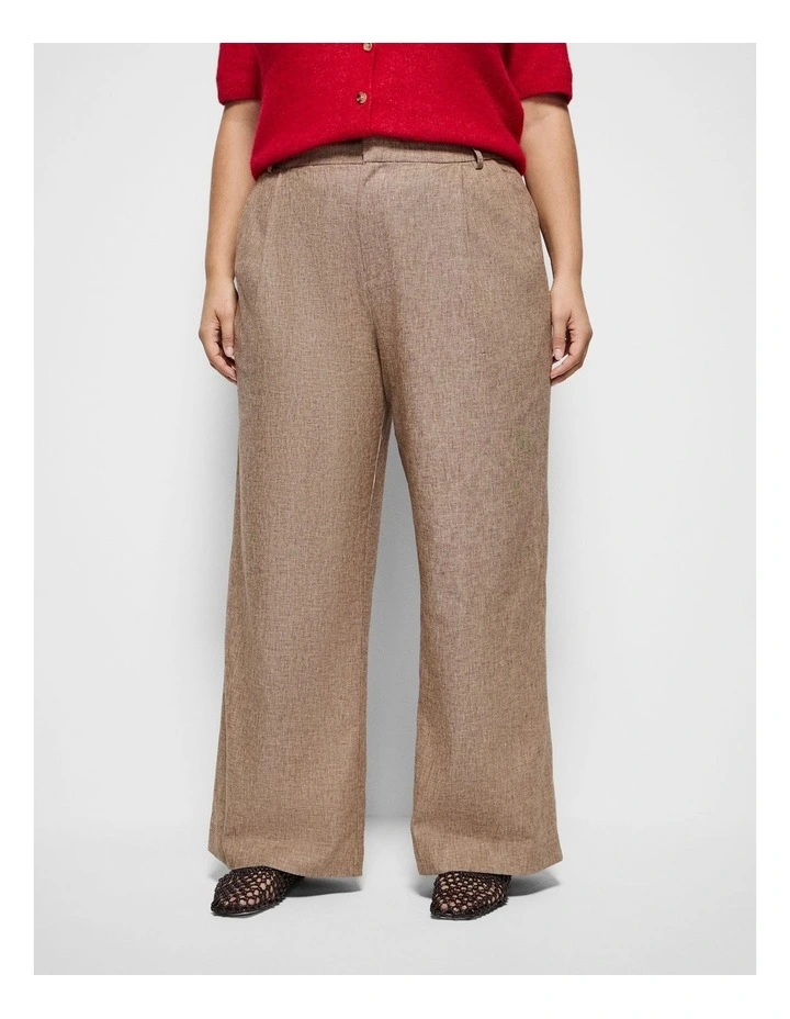 Bethanie Pant in Dark Flax image 2