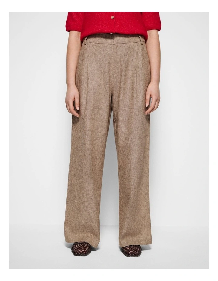 Bethanie Pant in Dark Flax image 6