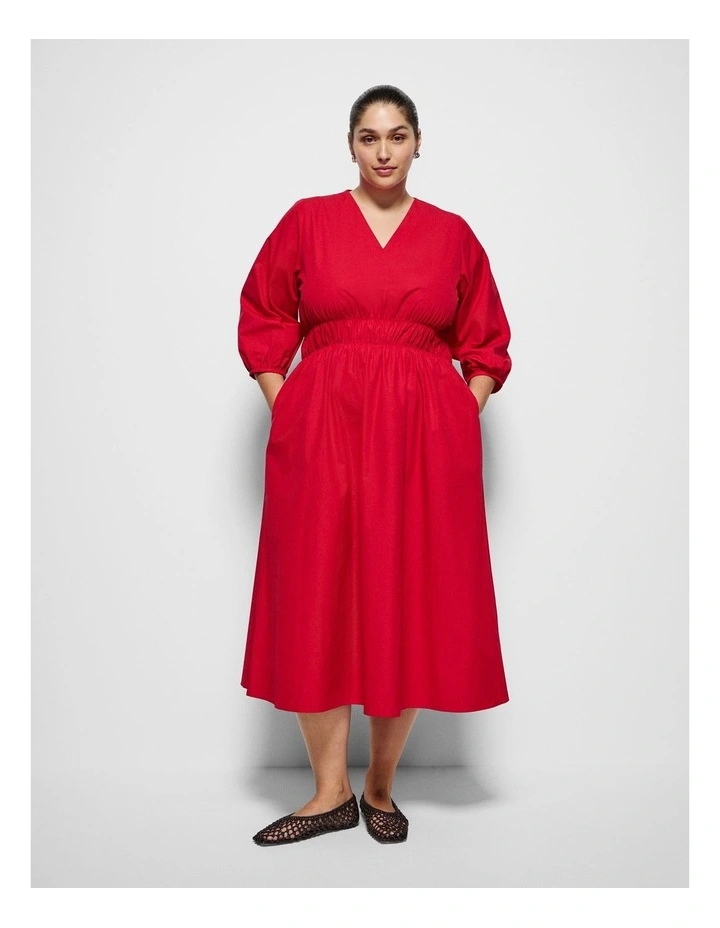 Lillian Dress in Rouge image 1