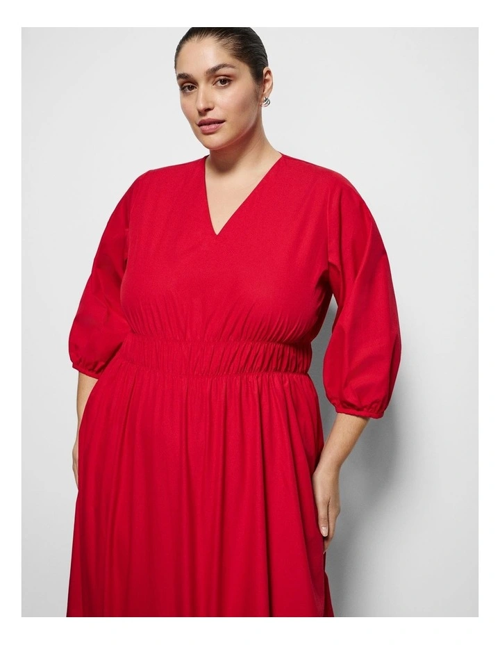 Lillian Dress in Rouge image 3