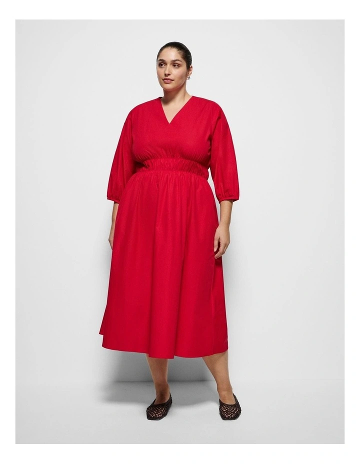 Lillian Dress in Rouge image 4