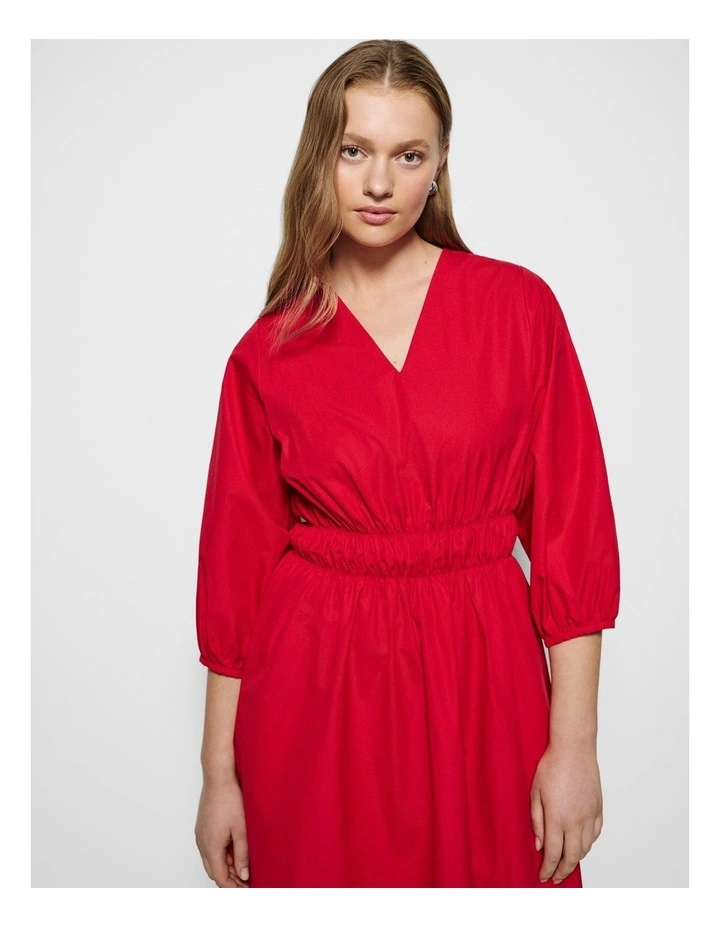 Lillian Dress in Rouge image 6