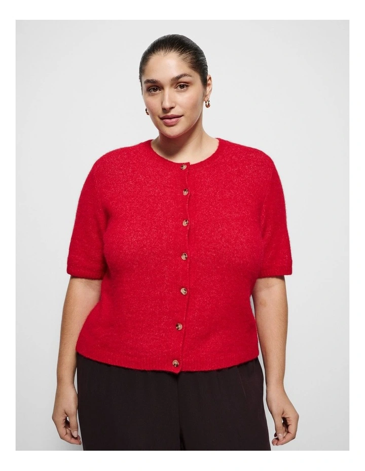 Leanna Cardigan in Rouge image 1
