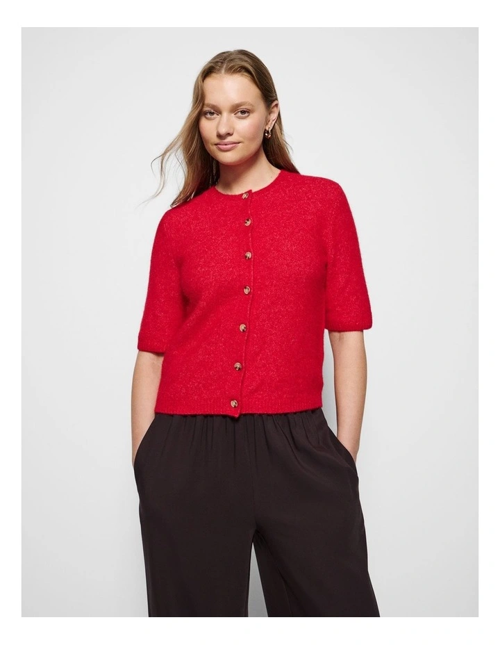 Leanna Cardigan in Rouge image 5