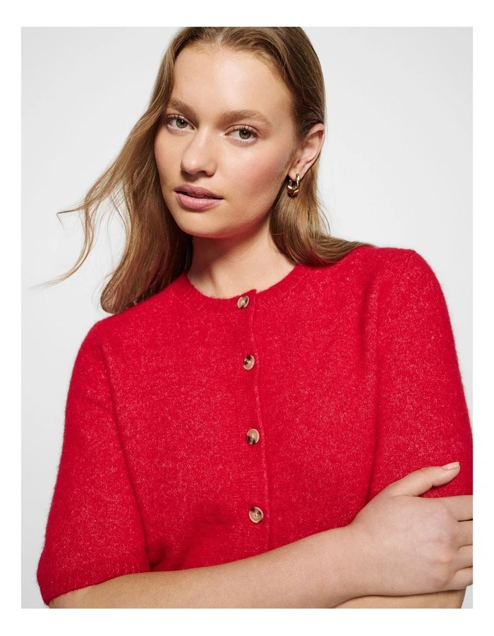 Leanna Cardigan in Rouge image 6