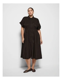 Niki Dress in Bitter Chocolate
