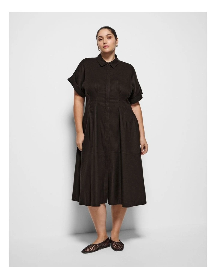 Niki Dress in Bitter Chocolate image 1