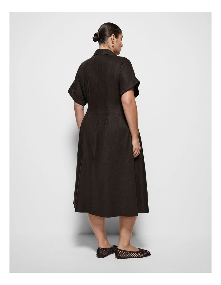 Niki Dress in Bitter Chocolate image 3