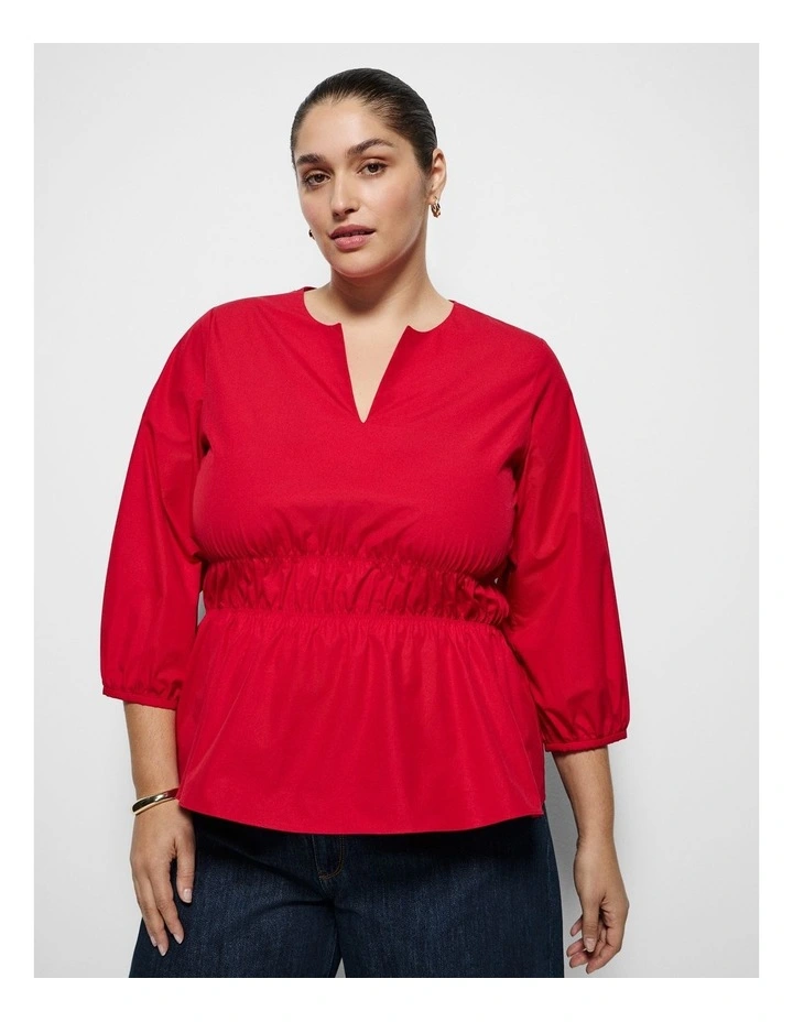 Lillian Shirt in Rouge image 1