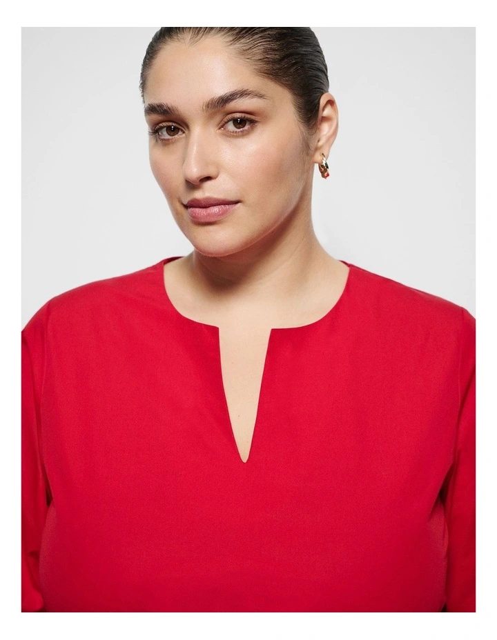 Lillian Shirt in Rouge image 2